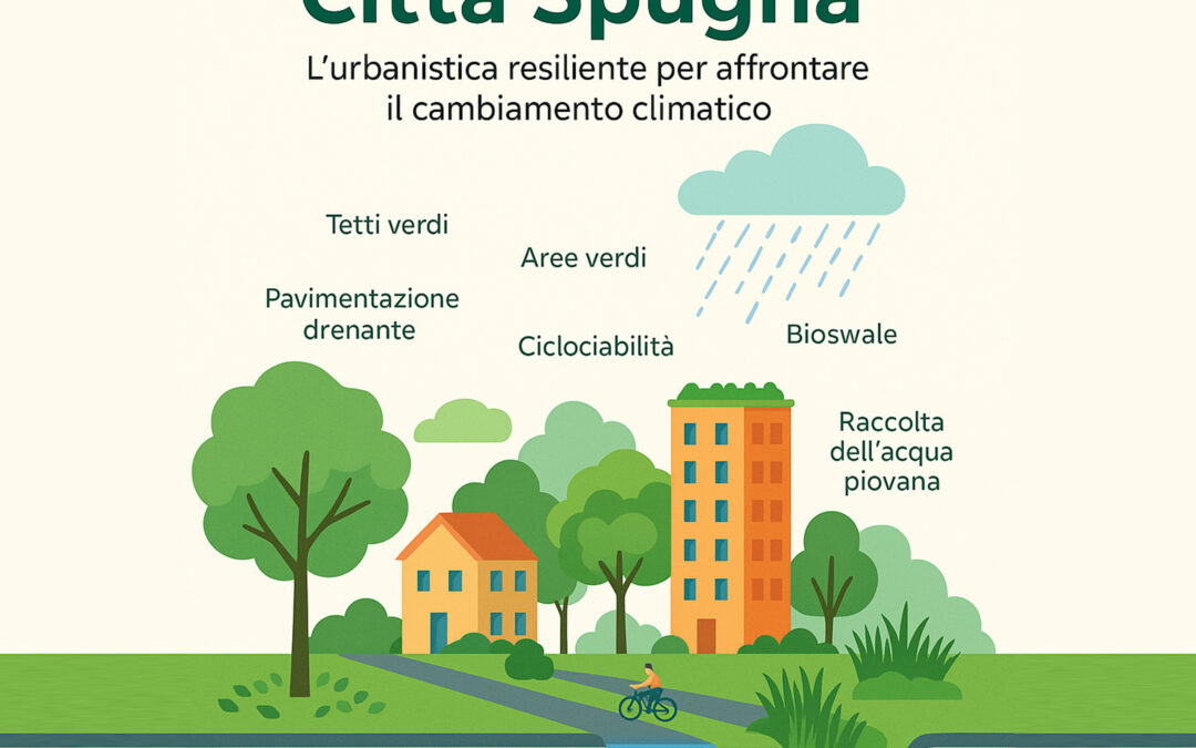Città spugna: per affrontare il cambiamento climatico