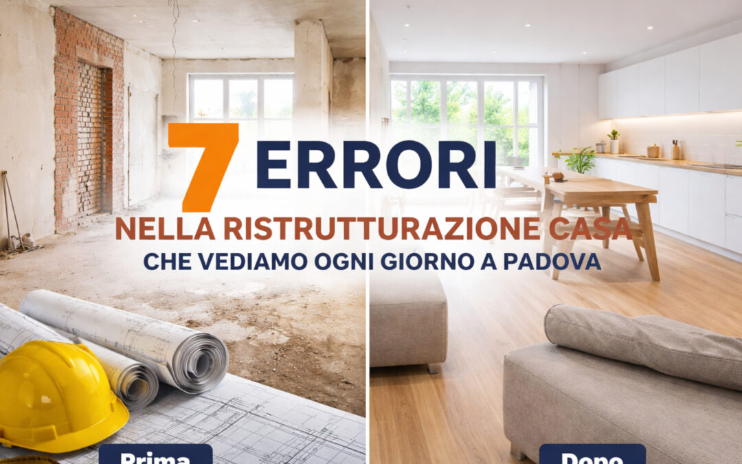7 errori che vedo in ogni ristrutturazione fai-da-te